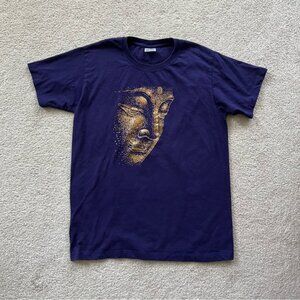 Vintage Purple Buddha T-Shirt‎